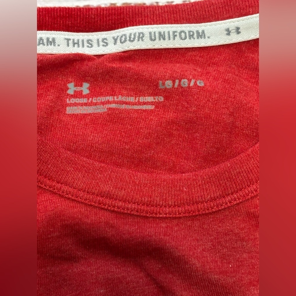Under Armour Louisiana Ragin’ Cajuns Long Sleeve Tee - Picture 9 of 9